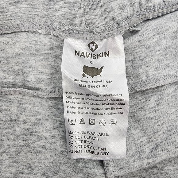New NAVISKIN Women XL Sweatpants Cotton Joggers Pants Drawstring Waist w/Pockets - Picture 7 of 9
